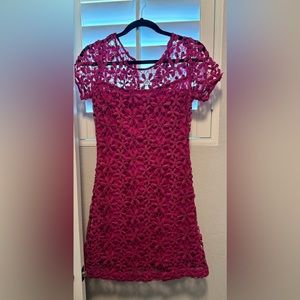 Abercrombie Vintage Floral Appliqué Dress